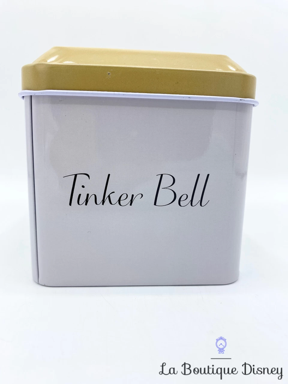 Tirelire Métal Fée Clochette Disney WO Products Peter Pan Tinker Bell Boite Coffre Rose Cadenas – Image 3