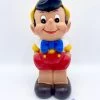 Tirelire Pinocchio Disney Marca Vintage Plastique 23 Cm