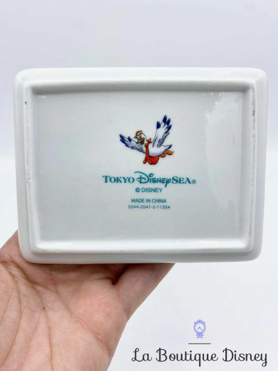 Vide Poche Mickey Minnie Duffy ShellieMay Tokyo Disney Sea Céramique Carte Voyage – Image 2